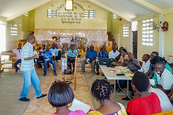Atelier de formation des membres du Conseil des Sages de Port-à-Piment