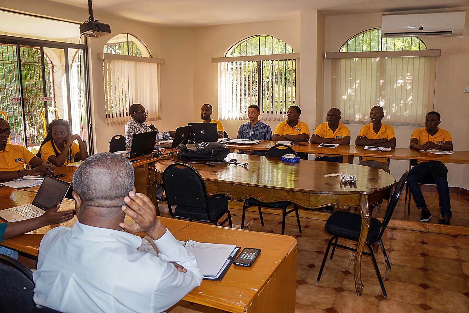 Atelier de formation de l’équipe de l’IFOS sur la prise en compte de l’approche genre aux bureaux le 10 septembre 2019